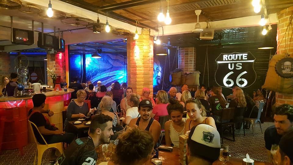 Route 66 Music Restaurant & Hostel Siem Reap Exterior photo